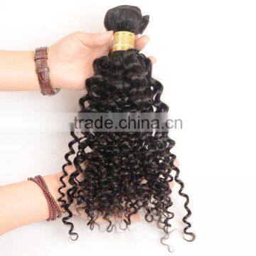 Unprocessed Virign Indian Human Hair Weaves Curly Wholesale Kinky Curly Indian Hair Extensions photo-4