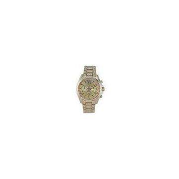 Leisure Metal Mens Quartz Wrist Watches , Perpetual Calendar Watch