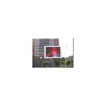 Custom Scrolling Full Color Outdoor Advertising LED Display Signs P16mm H135/ V55