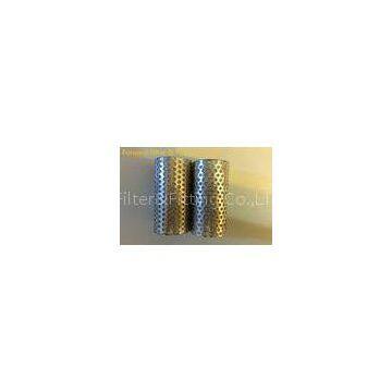 Anti - Pressure Perforated Copper Tube / Perforated Stainless Steel Tubing