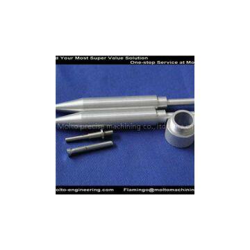 CNC machined Aluminum custom shaft
