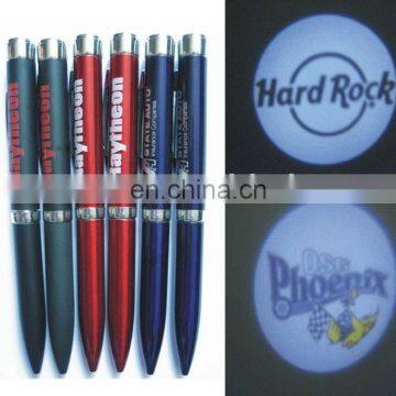 lighting logo projector ball pen