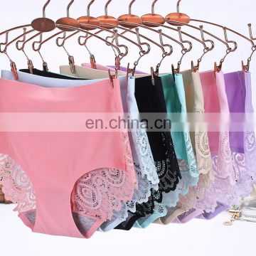 Hot selling sexy lady panty women seamless underwear with lace back