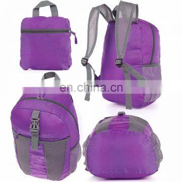 Lightweight Backpack Waterproof Collapsible Rucksack for Travel and Sports Foldable Packable Daypack for Adults photo-3