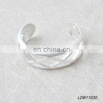 Silver Cuff Bangle Hollow Bangle photo-2