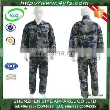 Marine Battle Dress Camouflage Military Uniform