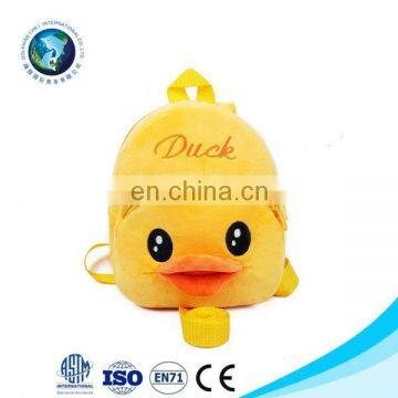 Kids Harness Backpacks Soft Back For Baby Safety Childcare Toddler Leash Cute Animal Duck Bag