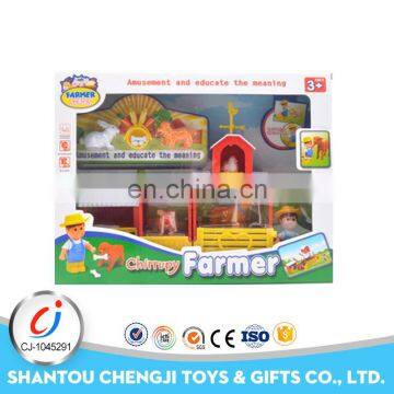 Cheap Christmas gift cute animals and other accessories farmer toys