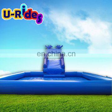 Funny Commercial Inflatable Slide Outdoor Giant Water Park Games For Sale