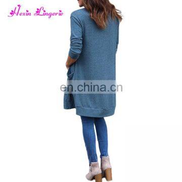 New Style Knit Open Front Cardigan Sweaters Long Coat Women Cardigan Ladies photo-6