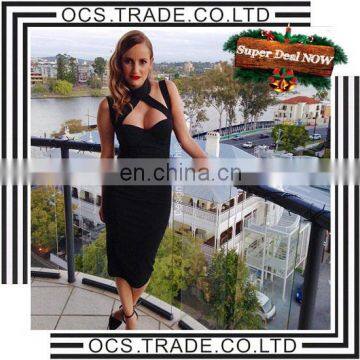 2015 quality cheap black xxl formal dress evening dress for fat women