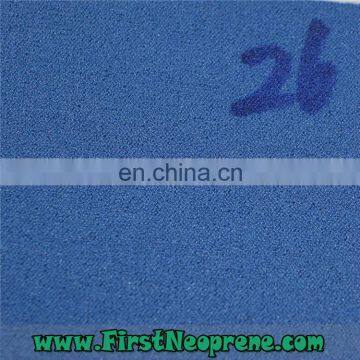 Customized Blue Style 2mm Thickness Neoprene Fabric With Nylon for Sell photo-2
