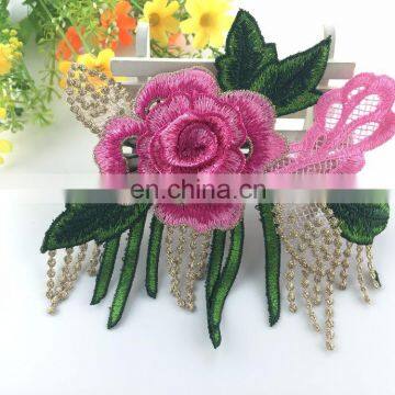 Wholesale Fashion 3D Flower Embroidery Patch for Clothes photo-4