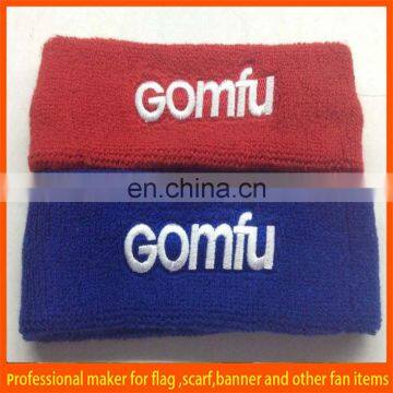 high quality cotton custom sport headband