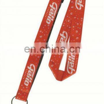 sublimation cheap printed custom lanyard