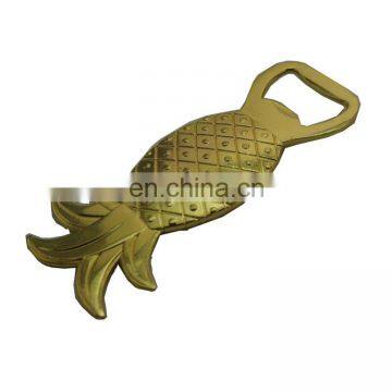 wedding Favors gold pinapple bottle opener