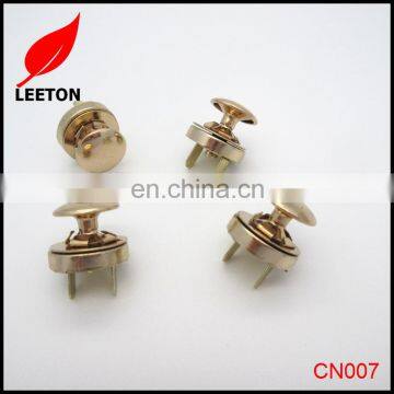 Factory Supply 14mm Rose Gold Magnetic Button With Rivet photo-2