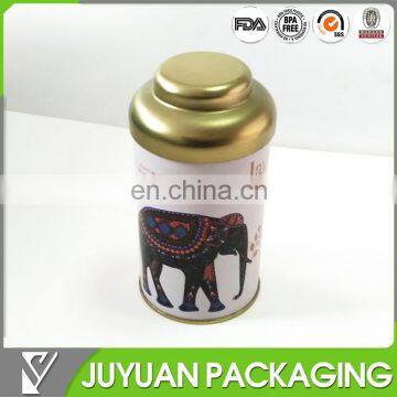 high quality cosmetic coffee or tea tin jar