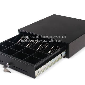 KST-410S Black Standard Slide Cash Drawer