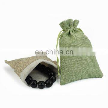 OEM Linen Drawstring Soap Pouch Bag photo-4