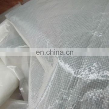 plastic clear woven tarpaulin sunshade canopy