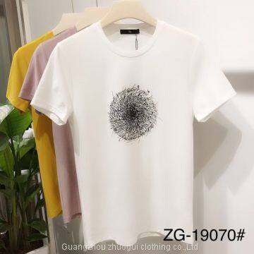 Men’s Fashion Design New Style T-shirt Clothing From Factory2019 Fashion Style Sink Cotton T-shirt