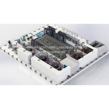 Food Line Toast Bread Loaf Slicer Bread Making Machine Automatic Bread Producing Line photo-4