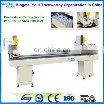 PVC Window Door Cutting Saw / UPVC Double Head Mitre Saw PVC Window Machine