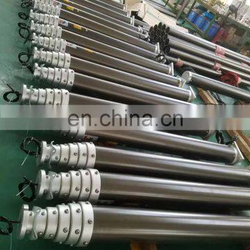 4.5m Lighting Telescopic Telescopic Mast Portable by Air Pump Hand Pump