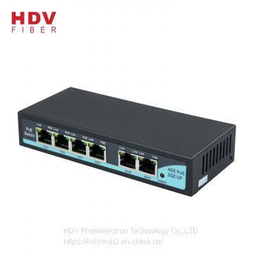 Hot Selling 6 Port POE Switch With 4*1000M POE Ports and 2*1000M Ethernet RJ45 Ports photo-2