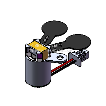 MX-MG-170 Mechanical Thermal Imaging InfraRed Shutter