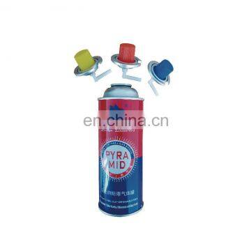 China empty Aerosol Tinplate Can Metal Can for Butane Gas and Aerosol tin can for butane gas 227g