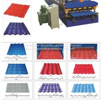 Roll Forming Machine Color Glazed Tile Machine photo-5