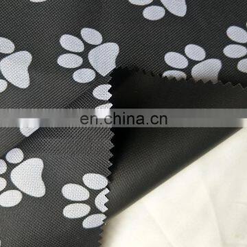 600D cartoon printing polyester oxford fabric