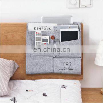 Protective Wholesale Felt Bed Glasses Black Bedside Table Caddy photo-7