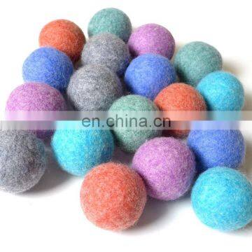 100% wool felt balls