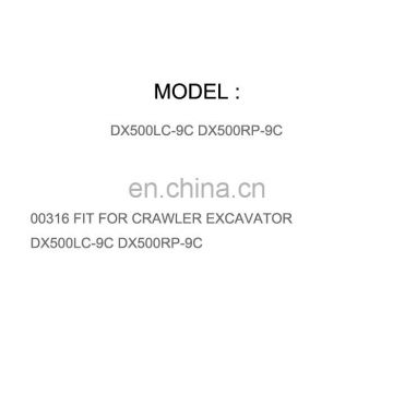 DIESEL ENGINE PARTS SLEEVE GUIDE 110949-00316 FIT FOR CRAWLER EXCAVATOR DX500LC-9C DX500RP-9C