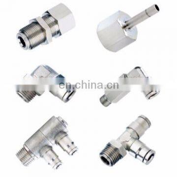 stainless steel pipe fittings. exhaust pipe fitting. pneumatic push fitting