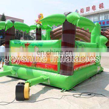 Childhood Inflatable Monkey Jumper Bouncer Kids Children Outdoor Jumping Zoo Bouncy Castle For Sale photo-7