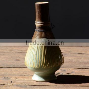 Fancy Ceramic Matcha Whisk Holder, Porcelain Whisk Base