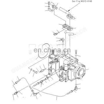 FOMI Excavator Hydraulic Pump PC800 Hydraulic Pump 708-2L-00760 Hydraulic Pump For Excavator