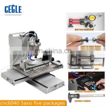 5axis Storm Cnc6040 Mini Cnc Metal Engraving Machine Price for Sale photo-6