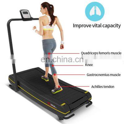 Home Wholesale Price Curve Runner Fitness Equipment Curved Treadmill & Air Runner Self-powered Low Price Curve Treadmill photo-4