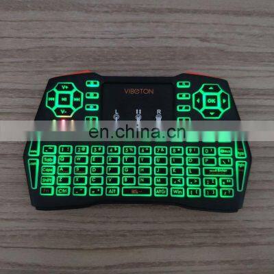 Custom Brand Name Electric Tablet Multimedia Split Wireless Gaming Mechanical i8 Plus Mini Touch Keyboard for Smart tv Box photo-2