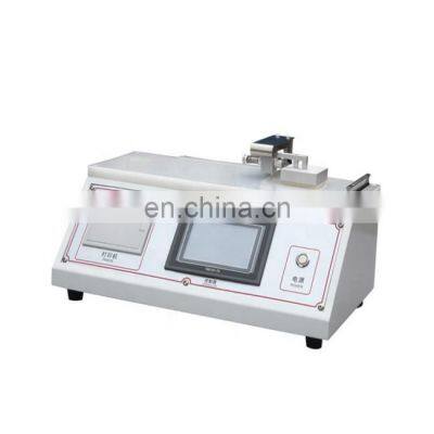 Plastic film coefficient of friction testing machine