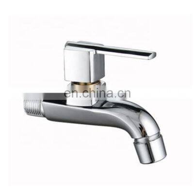 NEW Chrome plated polishing finish new handle washing machine faucet by manufacturer