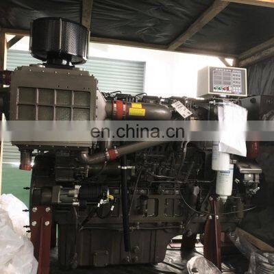 4 Stroke 6 Cylinders Turbocharged Water-cooled YUCHAI 390HP YC6T480C Marine Engine photo-2