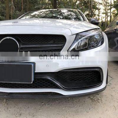 Auto Body Parts Car Bumpers for Mercedes-benz C-class W205 Facelift C63 AMG Body Kit 2014 2015 2016 2017 2018 photo-3