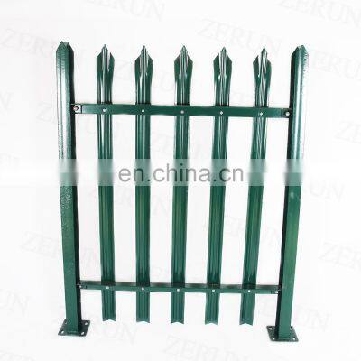 Good Quality Commercial Industrial Steel Security Palisade Fencing