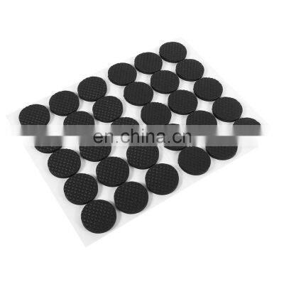 2-48Pcs Protecting Furniture Leg Feet TRP Rubber Pads Felt Anti Slip Self Adhesive For Chair/Table/Desk/Wooden floor